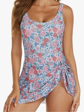 Patpat Women Floral Two Piece Swimwear, Size L
